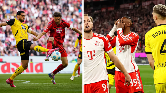 ticker: teilnehmer: fc bayern münchen gegen borussia dortmund