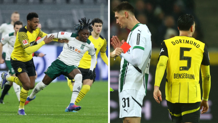 ticker: teilnehmer: borussia dortmund gegen borussia mönchengladbach