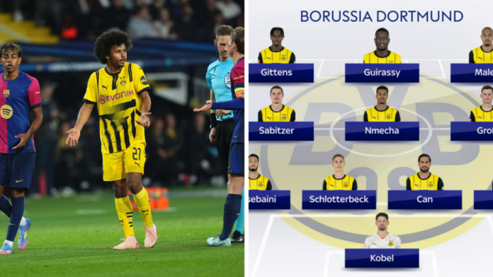 ticker: teilnehmer: fc barcelona gegen borussia dortmund