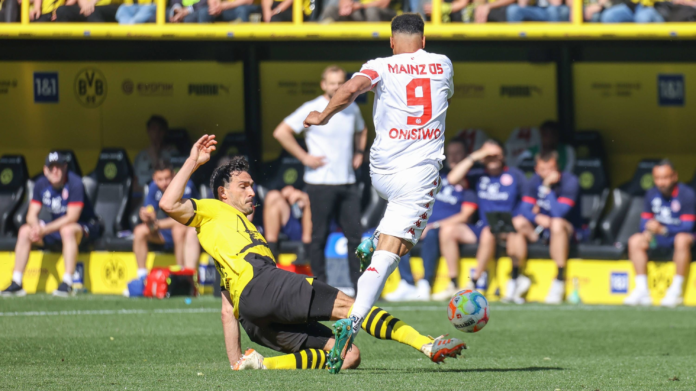 ticker teilnehmer borussia dortmund gegen 1 fsv mainz 05
